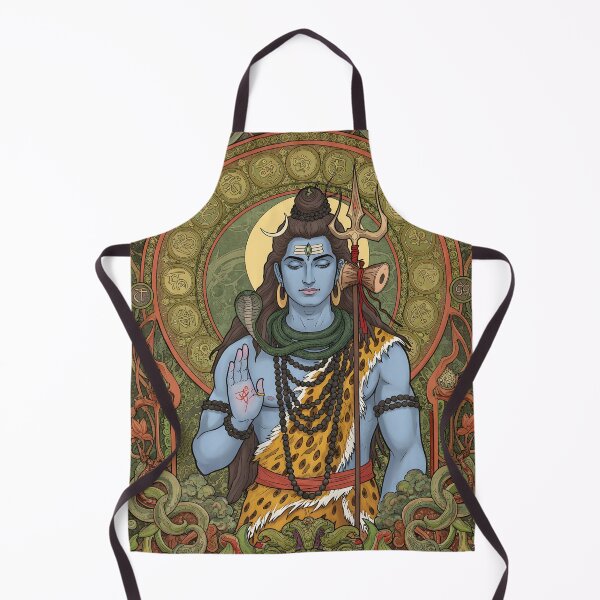 Item preview, Sacred Shiva Illustration Art Nouveau - Maha Shivaratri designed and sold by InevitableAum.