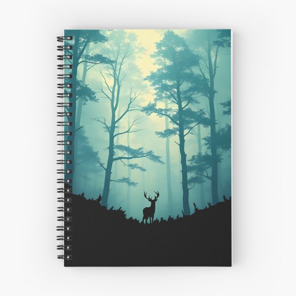 Item preview, Deer Forrest - Graphic designed and sold by CalebsInkPrints.