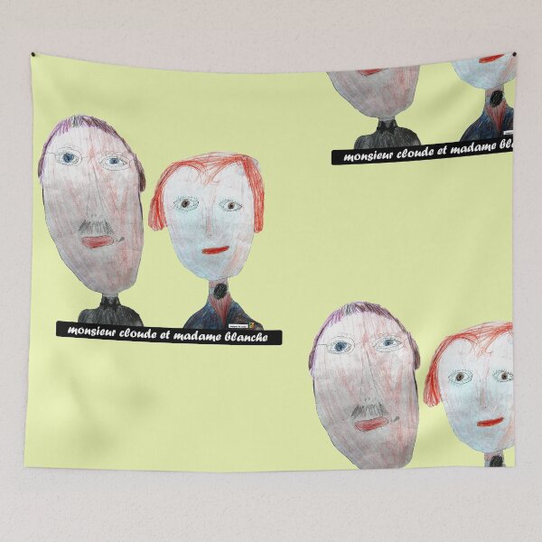 Item preview, Madame Blanche and Monsieur Cloude designed and sold by cp-art.art.