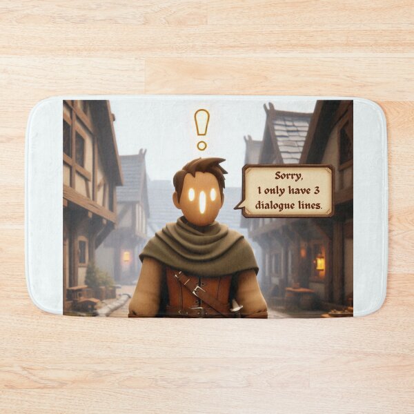 Item preview, NPC Vibes - Sorry, I only have 3 Dialogue Lines. designed and sold by nature. electrified..