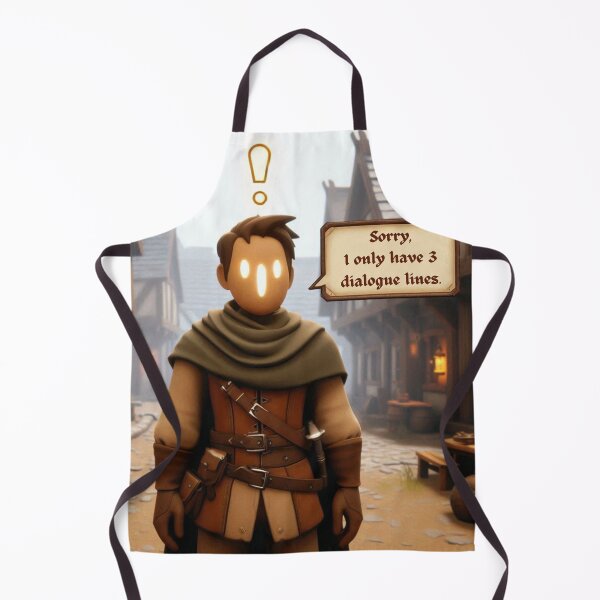 Item preview, NPC Vibes - Sorry, I only have 3 Dialogue Lines. designed and sold by nature. electrified..