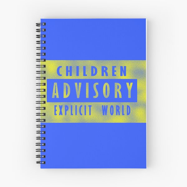 Item preview, Children advisory - explicit world designed and sold by BeJahMan.