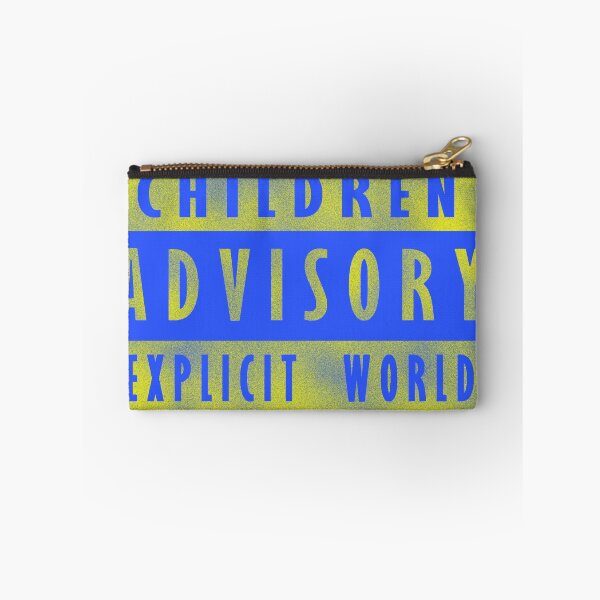 Item preview, Children advisory - explicit world designed and sold by BeJahMan.
