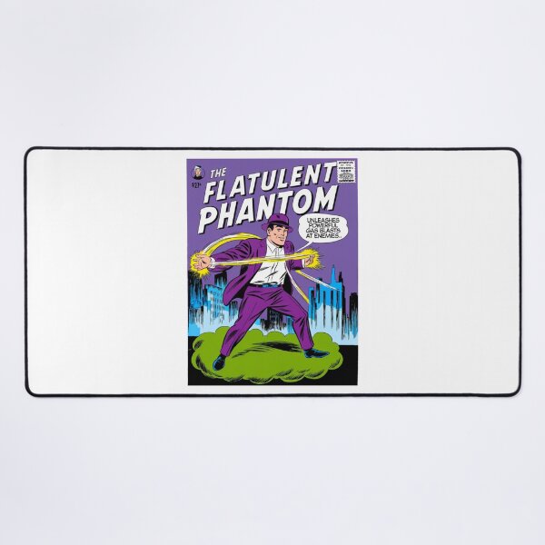 Item preview, Fart man, Flatulent Phantom, Superhero, comic, funnyfits70, Humor, Funny, retro, vintage, funny quotes, animal humor, designed and sold by FunnyFits70.