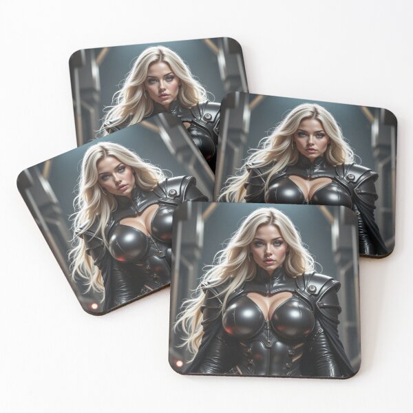 Item preview, Cyber Valkyrie – Futuristic Femme Fatale in Tactical Armor designed and sold by Kaladin Creations.