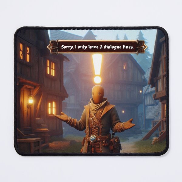Item preview, NPC Vibes - Sorry, I only have 3 Dialogue Lines. designed and sold by nature. electrified..