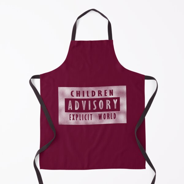 Item preview, Children advisory - explicit world - white designed and sold by BeJahMan.