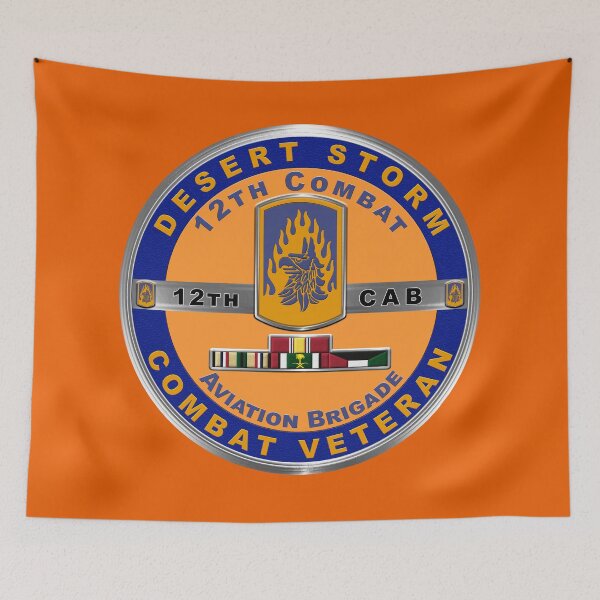 Item preview, 12th Combat Aviation Brigade Desert Storm Veteran designed and sold by SoldierAlways.