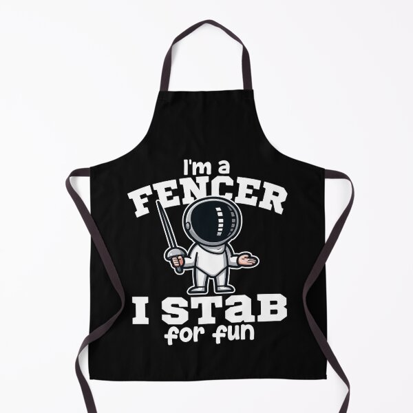Item preview, I'M A FENCER, I STAB FOR FUN - FENCING GIFT designed and sold by KEF Custom.