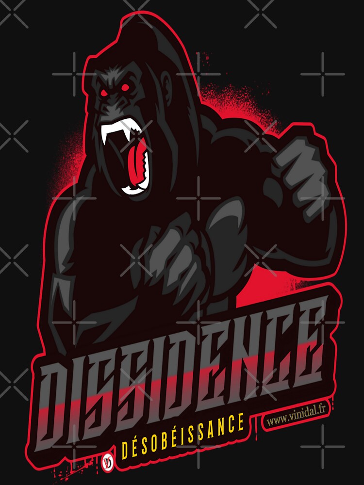 Aperçu 7 sur 7. T-shirt classique avec l'œuvre Anar-13-Dissidence. créée et vendue par Vinidal.