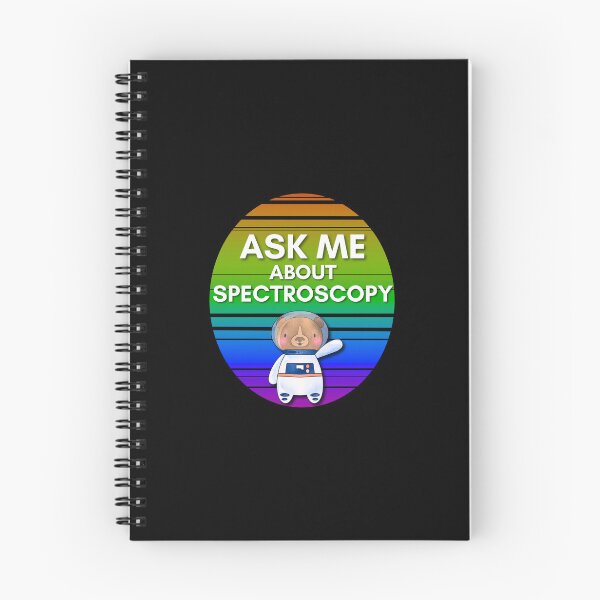 Item preview, Spectroscopy Cute Astronomy Astronaut Astrophysics Bear designed and sold by CuteAstronomy.