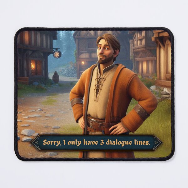 Item preview, NPC Vibes - Sorry, I only have 3 Dialogue Lines. designed and sold by nature. electrified..