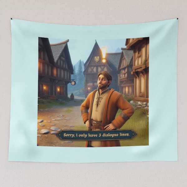 Item preview, NPC Vibes - Sorry, I only have 3 Dialogue Lines. designed and sold by nature. electrified..