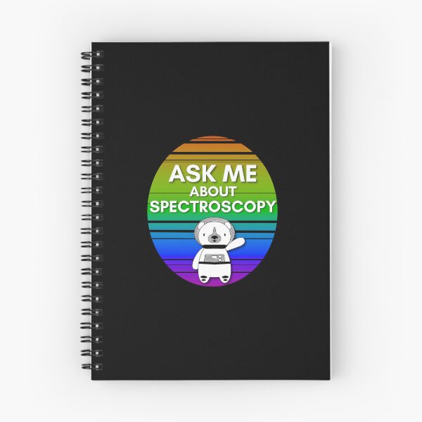 Item preview, Spectroscopy Cute Astronomy Astronaut Astrophysics Bear designed and sold by CuteAstronomy.