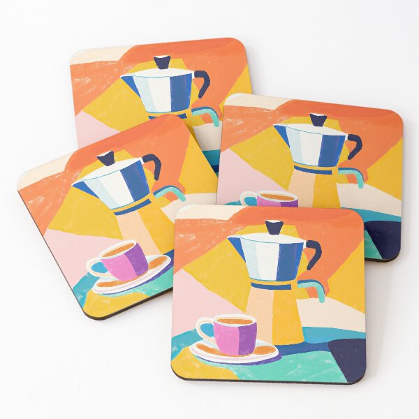 Item preview, Colorful Coffee designed and sold by ArtHouseNiklas.