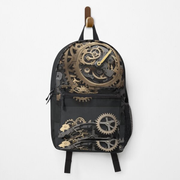 Item preview, Time - cogs and gears steampunk abstract art designed and sold by Vintage Designs +.