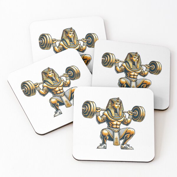 Item preview, Pharaoh, train, weight lift, bodybulider designed and sold by B-M-Store.