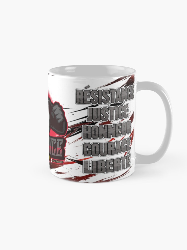 Aperçu 5 sur 6. Mug à café avec l'œuvre Anar-13-Dissidence. créée et vendue par Vinidal.