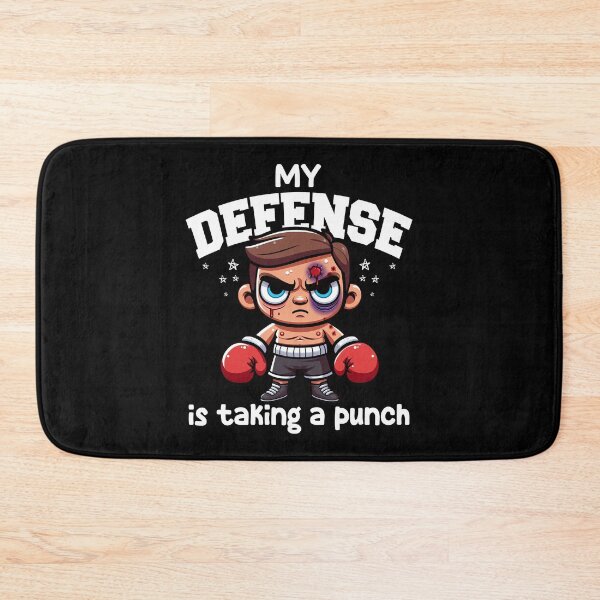 Item preview, MY DEFENSE IS TAKING A PUNCH - BOXING GIFT designed and sold by KEF Custom.