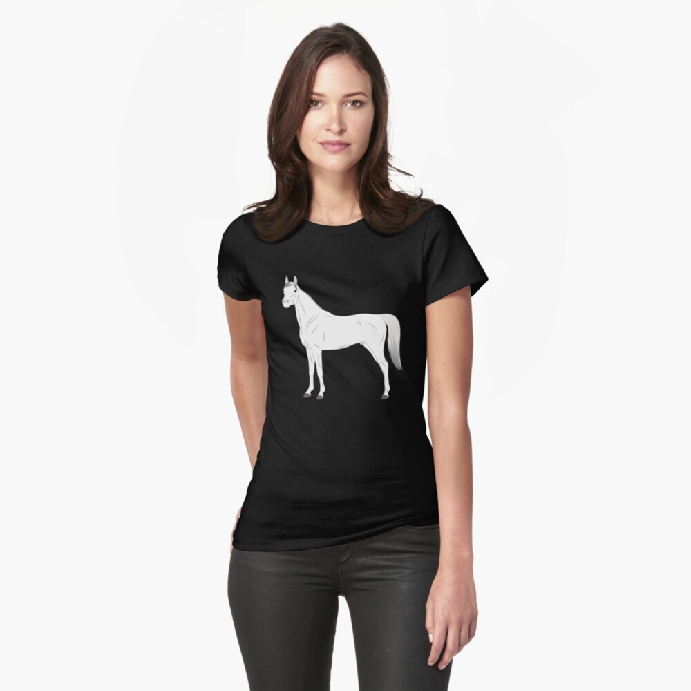 Aperçu de l'œuvre T-shirt moulant créée et vendue par WebEquitation.