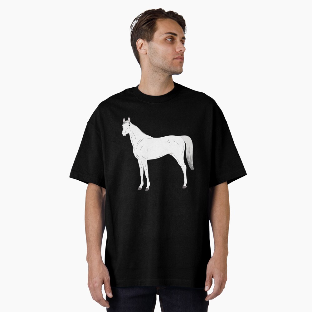 Aperçu de l'œuvre T-shirt oversize créée et vendue par WebEquitation.