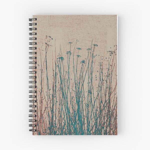 Item preview, Teal Green Red Almond Botanical Dried Plants designed and sold by jocelynsart.