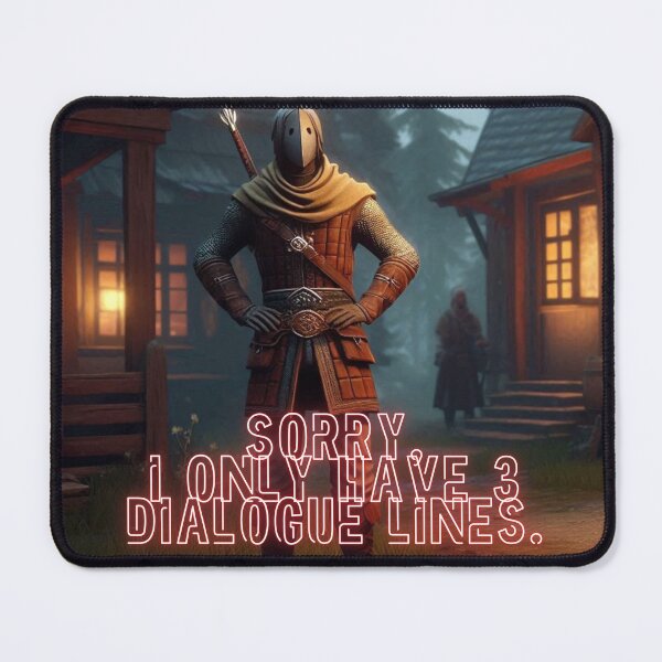 Item preview, NPC Vibes - Sorry, I only have 3 Dialogue Lines. designed and sold by nature. electrified..
