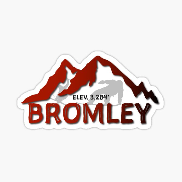 Vista previa del artículo con la obra «Bromley Mountain Ski Resort Area Calcomanía de Vermont Calcomanía Ski Area Snowboard Appalachian Trail», diseñado y vendido por letourneau41.