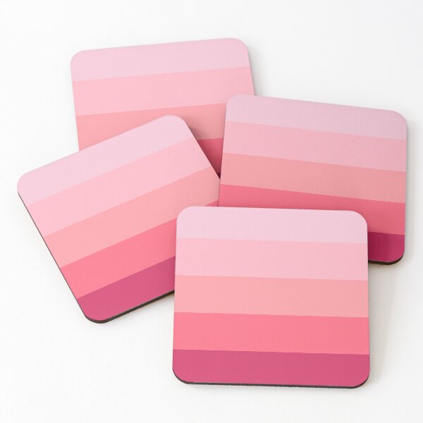 Item preview, Shades of Pink Gradient Stripes designed and sold by Zatch-Bell.