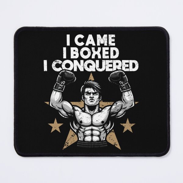 Item preview, I CAME, I BOXED, I CONQUERED - BOXING GIFT designed and sold by KEF Custom.