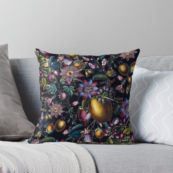 Item preview, Midnight Vintage Exotic Flower Nightgarden Pattern designed and sold by UtArt.