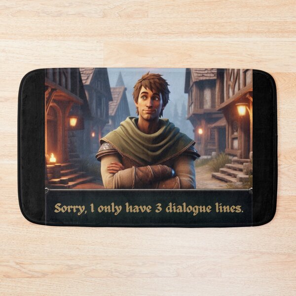 Item preview, NPC Vibes - Sorry, I only have 3 Dialogue Lines. designed and sold by nature. electrified..