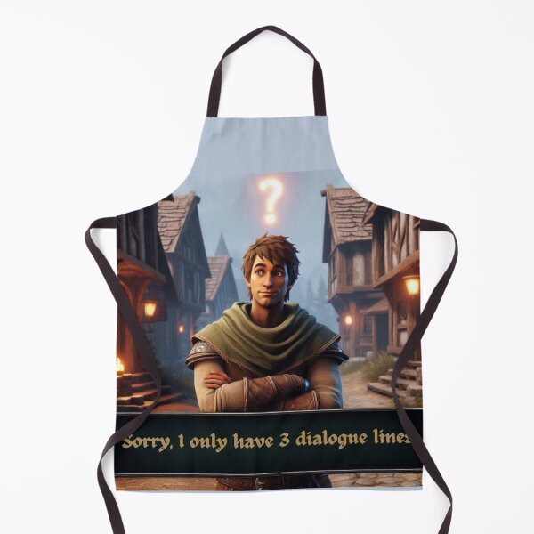 Item preview, NPC Vibes - Sorry, I only have 3 Dialogue Lines. designed and sold by nature. electrified..