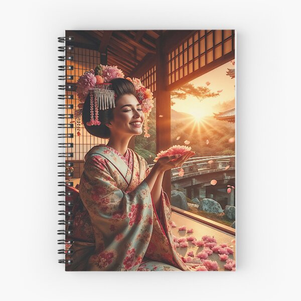 Item preview, Geisha offering flowers designed and sold by ElethiaStudio.