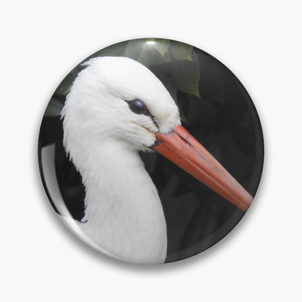 Item preview, White Stork portrait designed and sold by TwistedClassics.