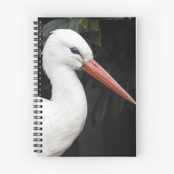Item preview, White Stork portrait designed and sold by TwistedClassics.