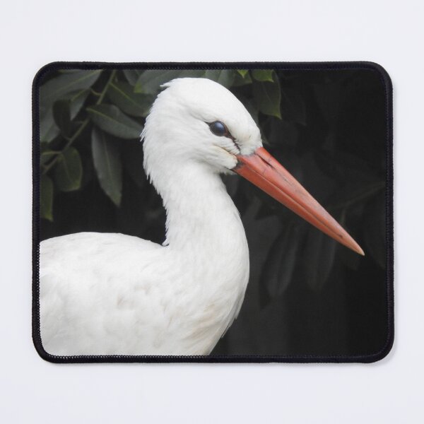 Item preview, White Stork portrait designed and sold by TwistedClassics.