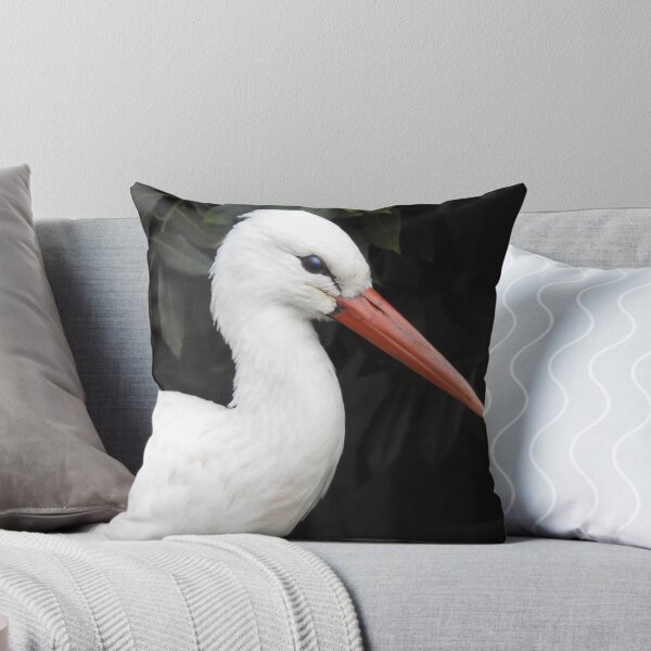 Item preview, White Stork portrait designed and sold by TwistedClassics.
