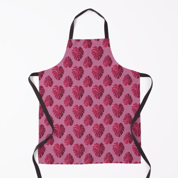 Item preview, Pink tropical leaf pattern designed and sold by Topmel.