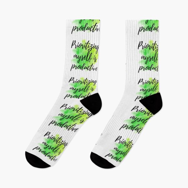 Item preview, Prioritizing myself is productive - Positive Affirmations - For Self Love [ 2025 - Collection ] designed and sold by elmsstudios.