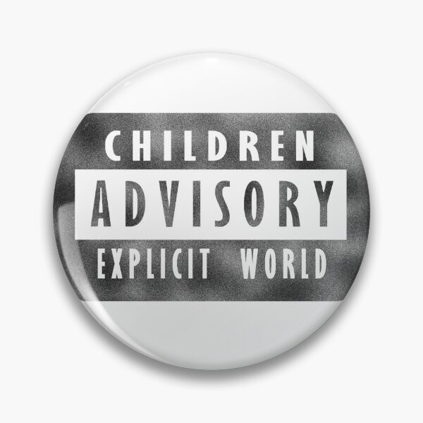 Artikelvorschau, Kinderwarnung - explizite Welt - schwarz entworfen und verkauft von BeJahMan.