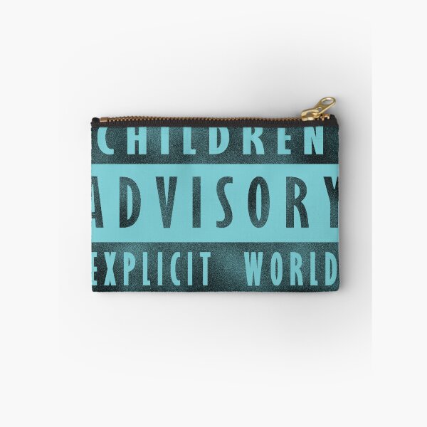 Item preview, Children advisory - explicit world - black designed and sold by BeJahMan.