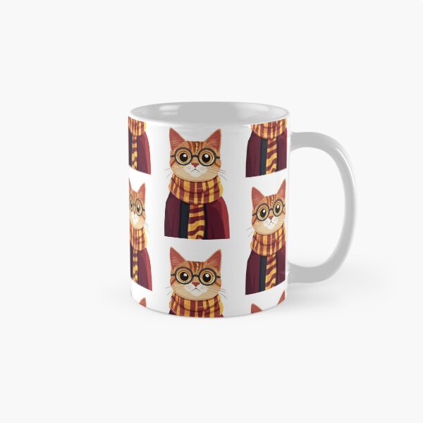 Item preview, Potter Cartoon Wizard Magic Fantasy, magical cat designed and sold by Innamalinka.