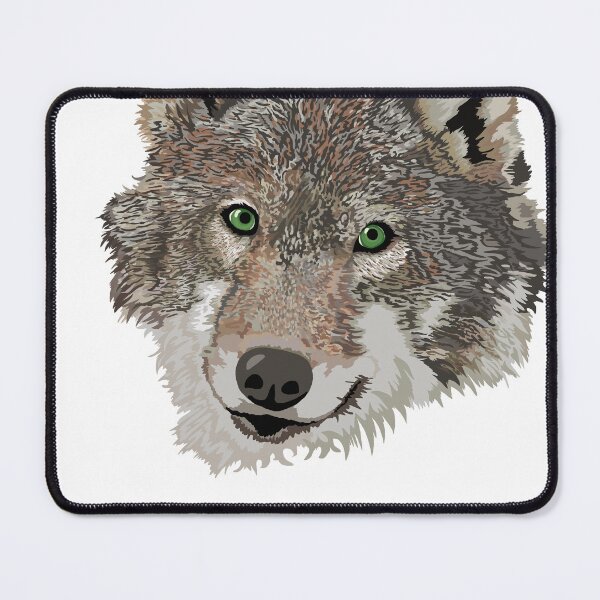 Item preview, Wolf's Head Portrait designed and sold by KlakkDrawsStuff.