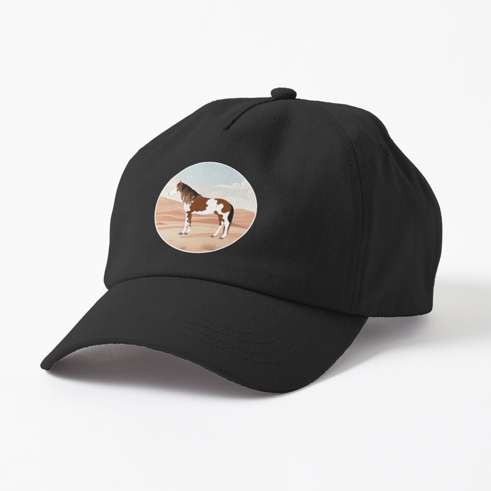 Aperçu de l'œuvre Casquette Dad Hat créée et vendue par WebEquitation.
