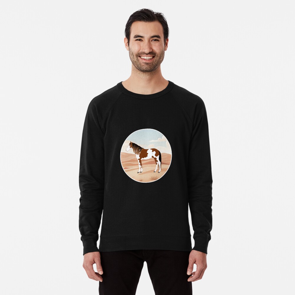 Aperçu de l'œuvre Sweatshirt léger créée et vendue par WebEquitation.