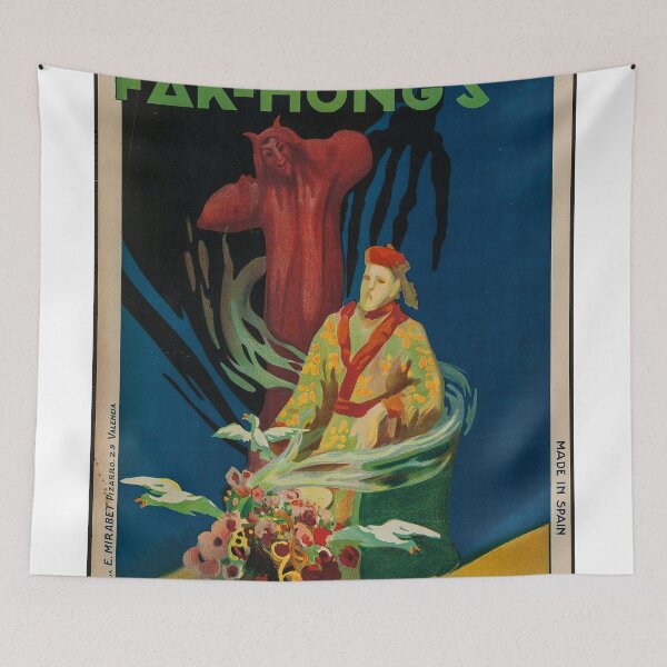 Item preview, Chang and Fak-Hongs vintage illusionist magician magic poster art designed and sold by Vintage Designs +.