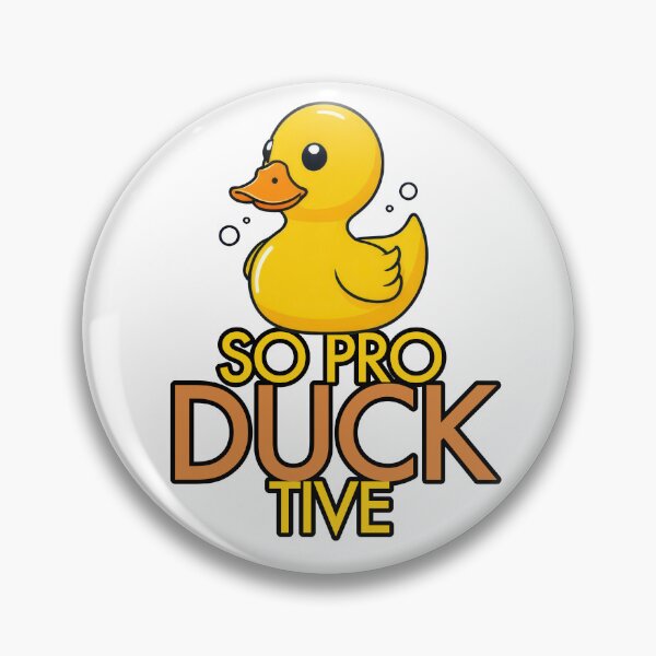 Item preview, So Productive - Pro Duck Tive designed and sold by GetContented.