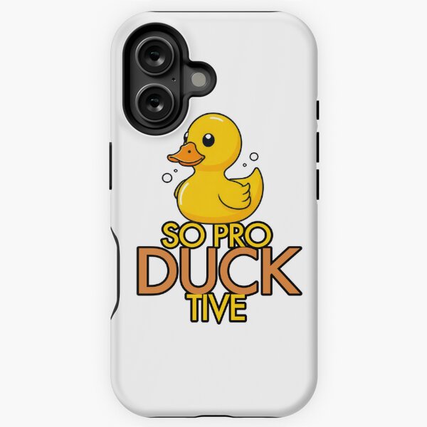 Aperçu de l'œuvre Tellement productif – Pro Duck Tive créée et vendue par GetContented.