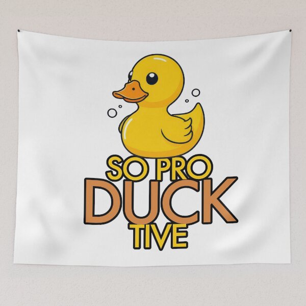 Item preview, So Productive - Pro Duck Tive designed and sold by GetContented.